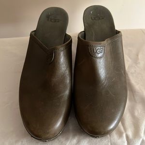 Gently used Womens Ugg mules size ladies 10